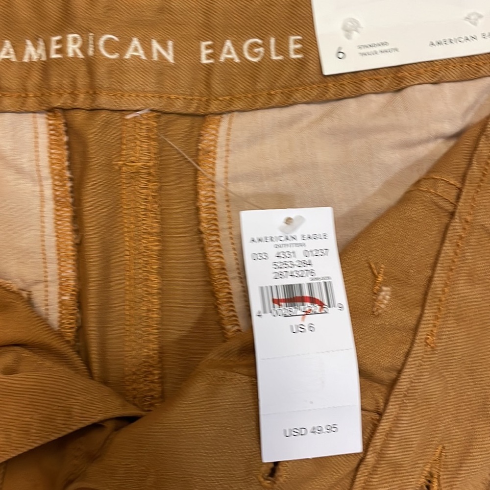 American eagle khaki denim skirt NWT - Picture 7 of 12